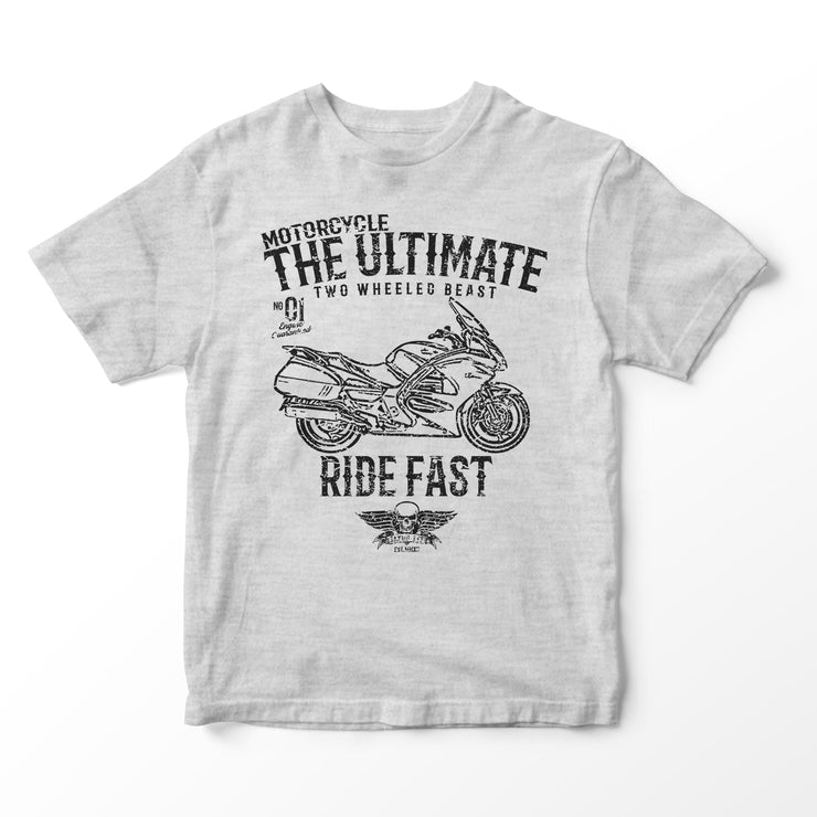 JL Ultimate Illustration for a Honda ST1300 Pan European Motorbike fan T-shirt