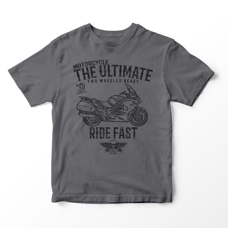JL Ultimate Illustration for a Honda ST1300 Pan European Motorbike fan T-shirt