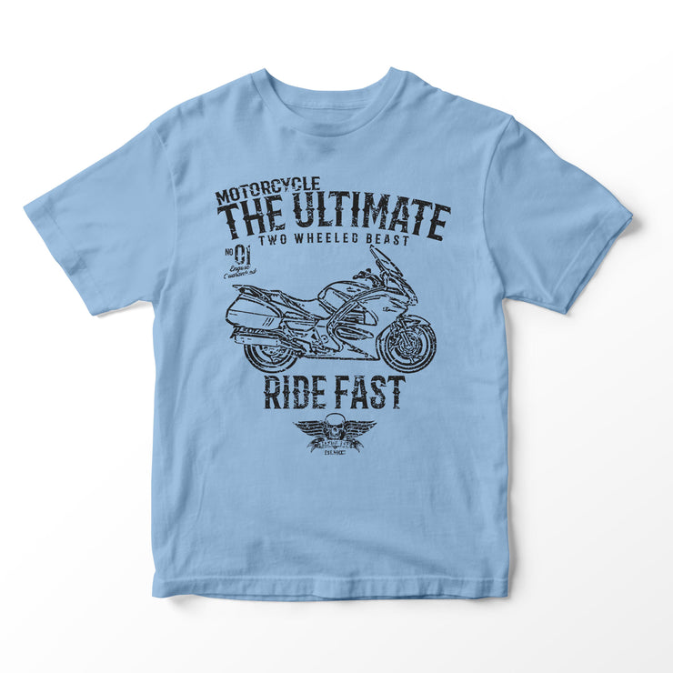 JL Ultimate Illustration for a Honda ST1300 Pan European Motorbike fan T-shirt