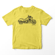 JL Illustration For A Honda Valkyrie 2015 Motorbike Fan T-shirt