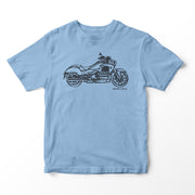 JL Illustration For A Honda Valkyrie 2015 Motorbike Fan T-shirt
