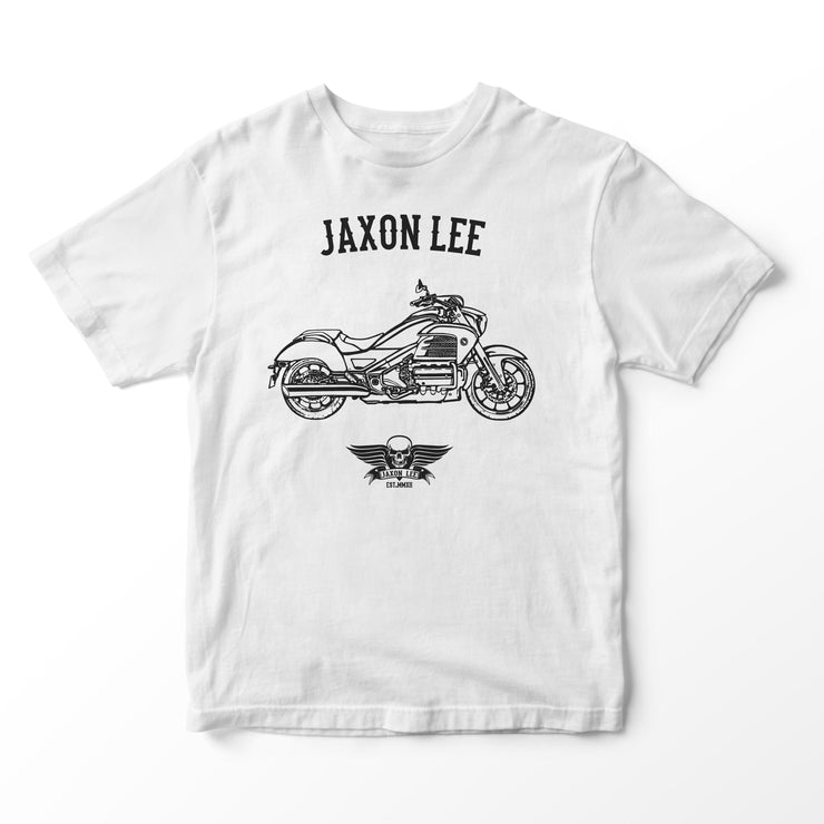 JL Basic Illustration for a Honda Valkyrie 2015 Motorbike fan T-shirt