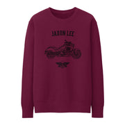 JL Basic Illustration for a Honda Valkyrie 2015 Motorbike fan Jumper