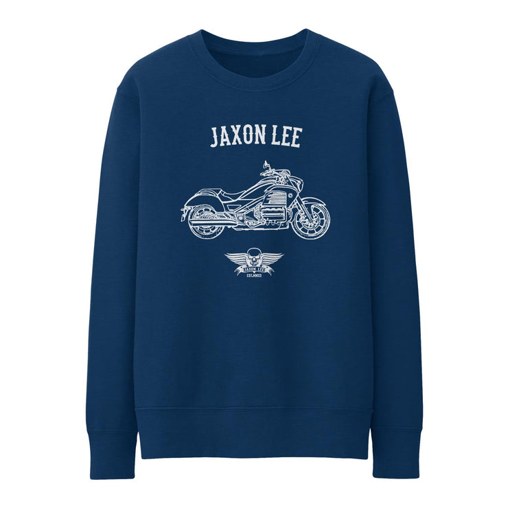 JL Basic Illustration for a Honda Valkyrie 2015 Motorbike fan Jumper