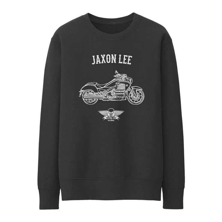 JL Basic Illustration for a Honda Valkyrie 2015 Motorbike fan Jumper