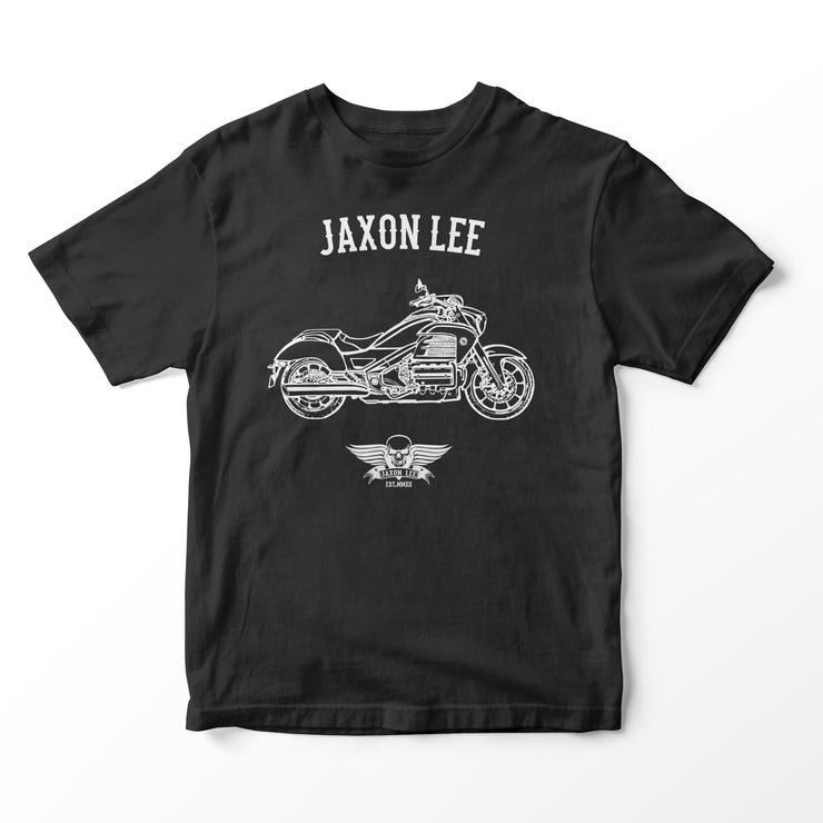 JL Basic Illustration for a Honda Valkyrie 2015 Motorbike fan T-shirt