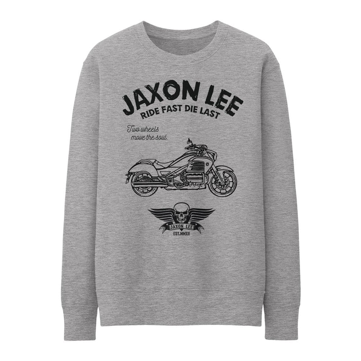JL Ride Illustration for a Honda Valkyrie 2015 Motorbike fan Jumper