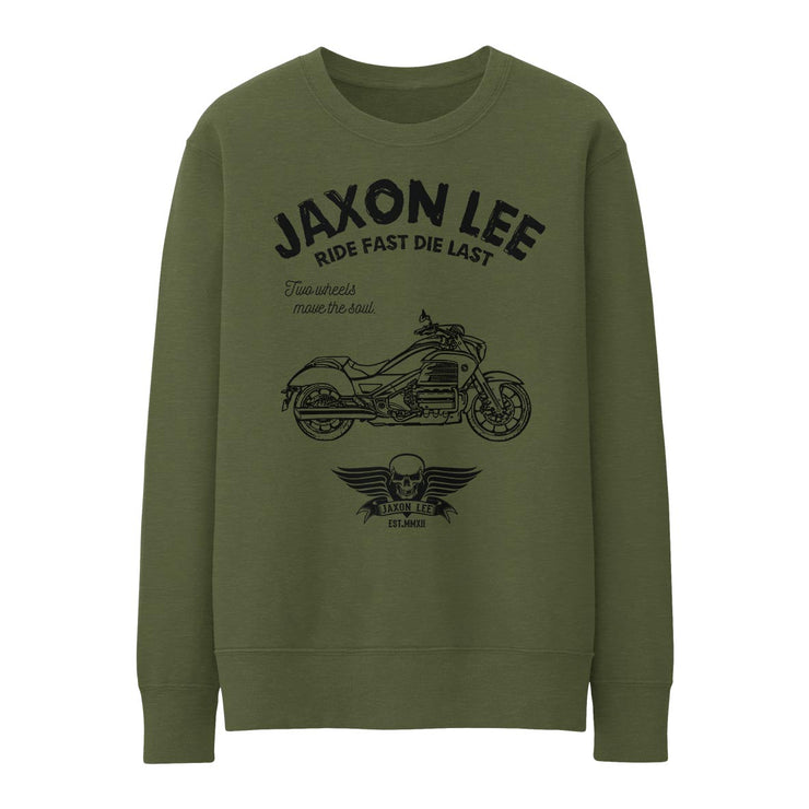 JL Ride Illustration for a Honda Valkyrie 2015 Motorbike fan Jumper