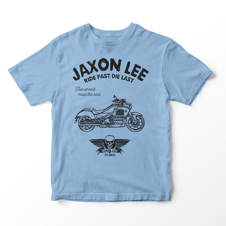JL Ride Illustration for a Honda Valkyrie 2015 Motorbike fan T-shirt
