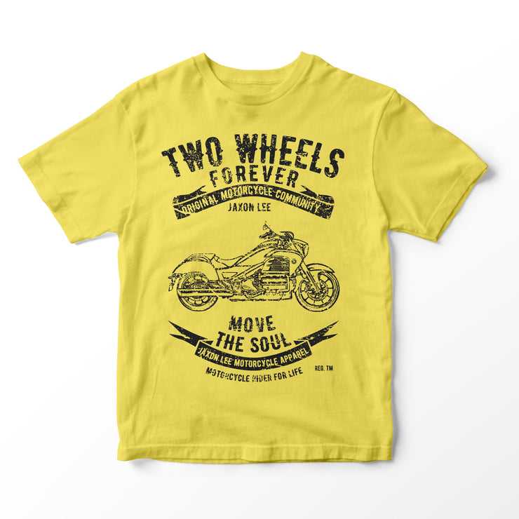 JL Soul Illustration for a Honda Valkyrie 2015 Motorbike fan T-shirt