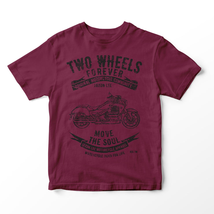 JL Soul Illustration for a Honda Valkyrie 2015 Motorbike fan T-shirt