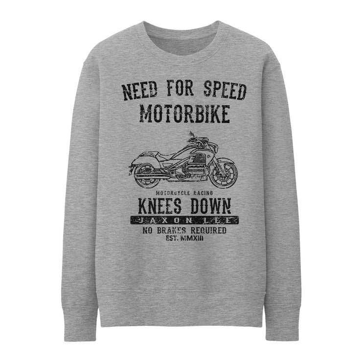 JL Speed Illustration for a Honda Valkyrie 2015 Motorbike fan Jumper