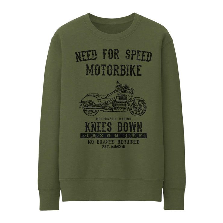 JL Speed Illustration for a Honda Valkyrie 2015 Motorbike fan Jumper