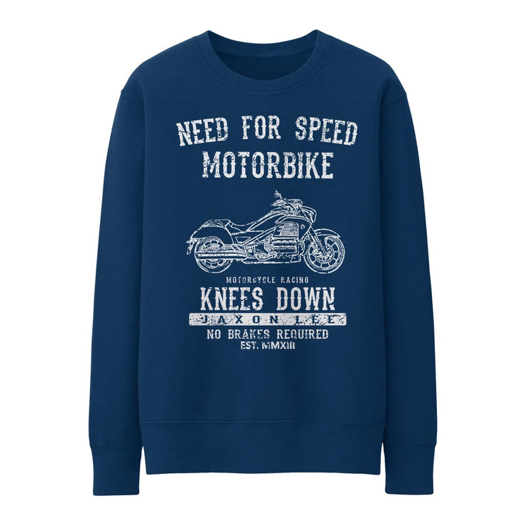 JL Speed Illustration for a Honda Valkyrie 2015 Motorbike fan Jumper