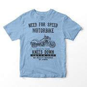JL Speed Illustration for a Honda Valkyrie 2015 Motorbike fan T-shirt