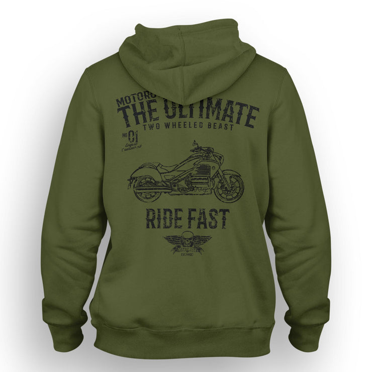 JL Ultimate Art Hood aimed at fans of Honda Valkyrie 2015 Motorbike