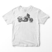 JL Illustration For A Honda X4 1997 Motorbike Fan T-shirt