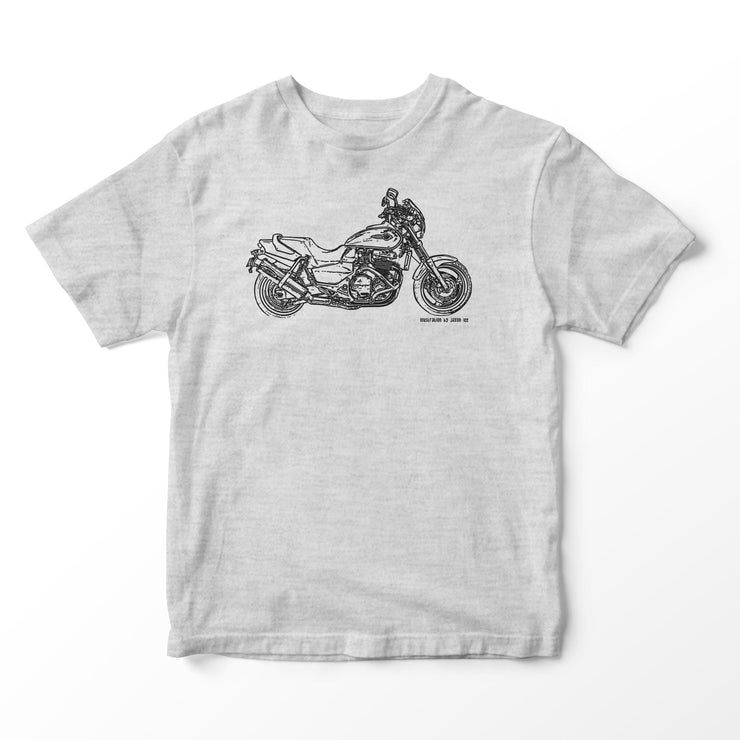 JL Illustration For A Honda X4 1997 Motorbike Fan T-shirt