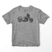 JL Illustration For A Honda X4 1997 Motorbike Fan T-shirt