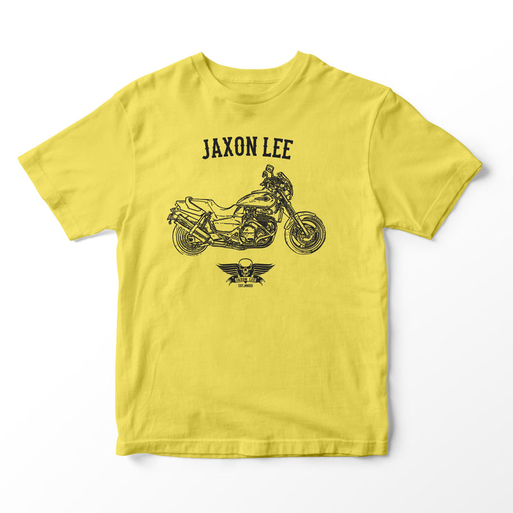 JL Basic Illustration for a Honda X4 1997 Motorbike fan T-shirt