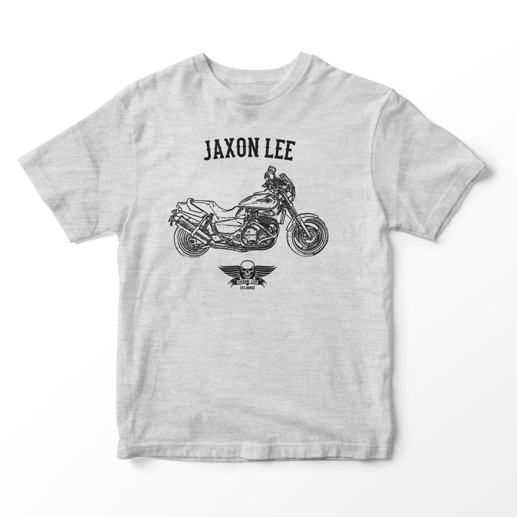 JL Basic Illustration for a Honda X4 1997 Motorbike fan T-shirt