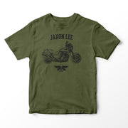 JL Basic Illustration for a Honda X4 1997 Motorbike fan T-shirt