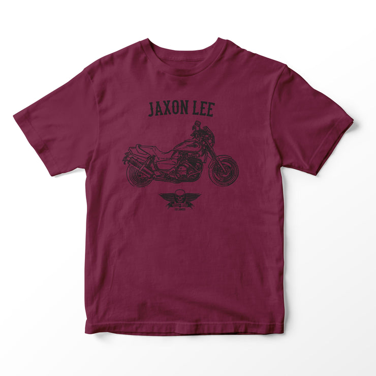 JL Basic Illustration for a Honda X4 1997 Motorbike fan T-shirt