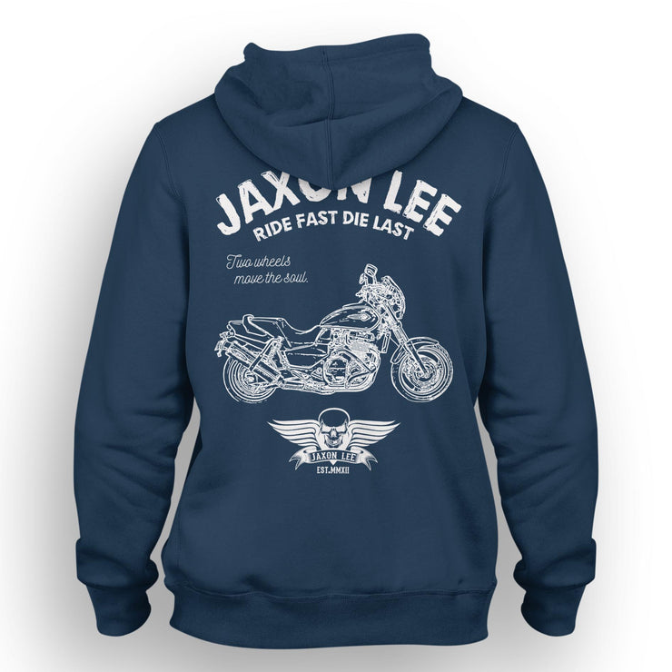 JL Ride Illustration For A Honda X4 1997 Motorbike Fan Hoodie