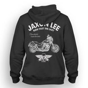 JL Ride Illustration For A Honda X4 1997 Motorbike Fan Hoodie