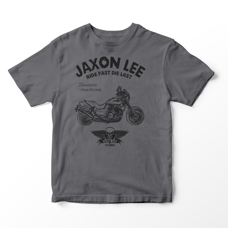 JL Ride Illustration for a Honda X4 1997 Motorbike fan T-shirt