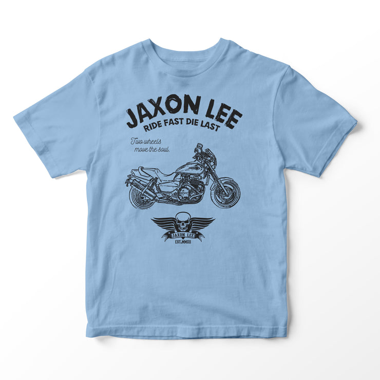 JL Ride Illustration for a Honda X4 1997 Motorbike fan T-shirt