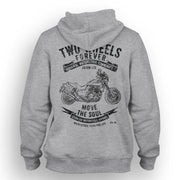 JL Soul Illustration For A Honda X4 1997 Motorbike Fan Hoodie