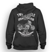 JL Soul Illustration For A Honda X4 1997 Motorbike Fan Hoodie