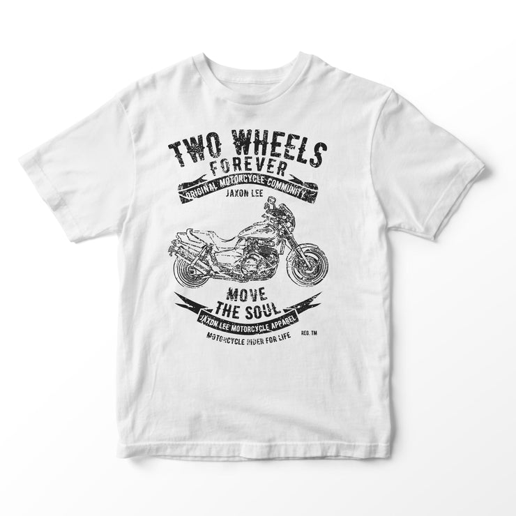 JL Soul Illustration for a Honda X4 1997 Motorbike fan T-shirt
