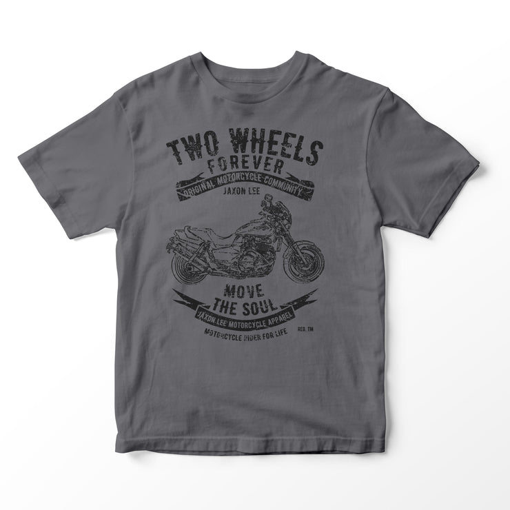 JL Soul Illustration for a Honda X4 1997 Motorbike fan T-shirt