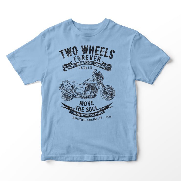 JL Soul Illustration for a Honda X4 1997 Motorbike fan T-shirt