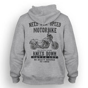 JL Speed Illustration For A Honda X4 1997 Motorbike Fan Hoodie
