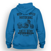 JL Speed Illustration For A Honda X4 1997 Motorbike Fan Hoodie