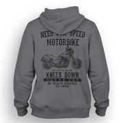 JL Speed Illustration For A Honda X4 1997 Motorbike Fan Hoodie