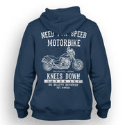 JL Speed Illustration For A Honda X4 1997 Motorbike Fan Hoodie