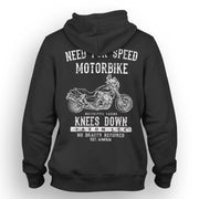 JL Speed Illustration For A Honda X4 1997 Motorbike Fan Hoodie