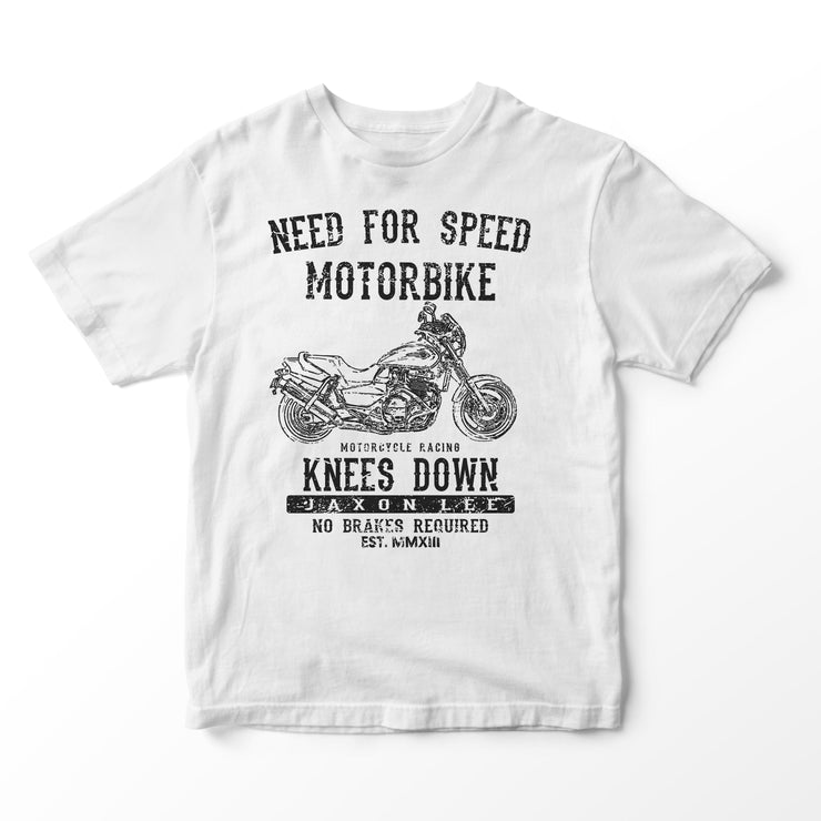 JL Speed Illustration for a Honda X4 1997 Motorbike fan T-shirt