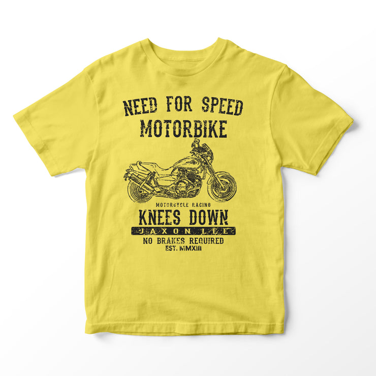JL Speed Illustration for a Honda X4 1997 Motorbike fan T-shirt