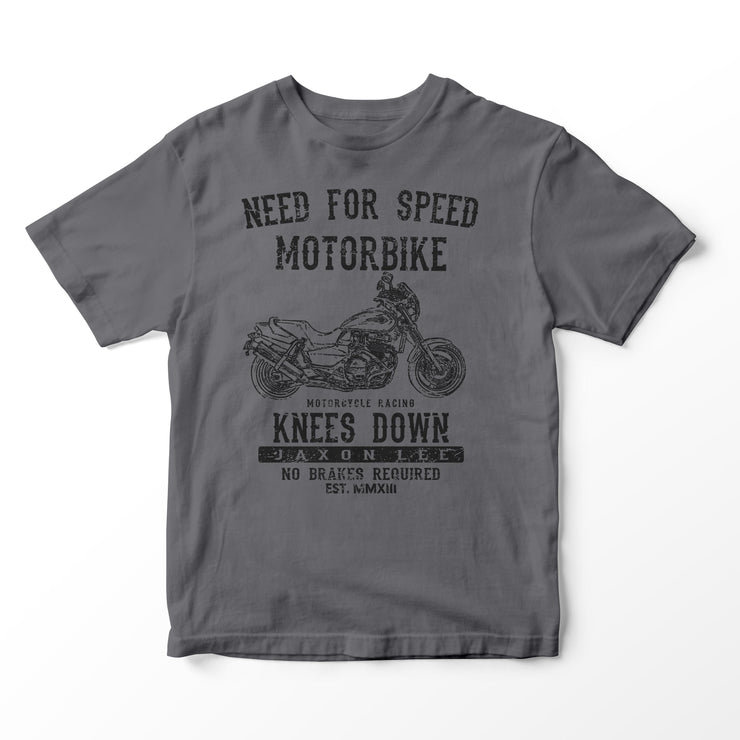 JL Speed Illustration for a Honda X4 1997 Motorbike fan T-shirt