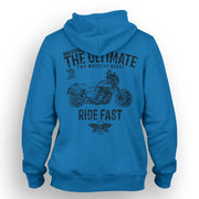 JL Ultimate Illustration For A Honda X4 1997 Motorbike Fan Hoodie
