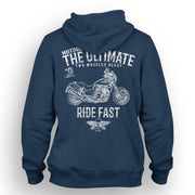 JL Ultimate Illustration For A Honda X4 1997 Motorbike Fan Hoodie
