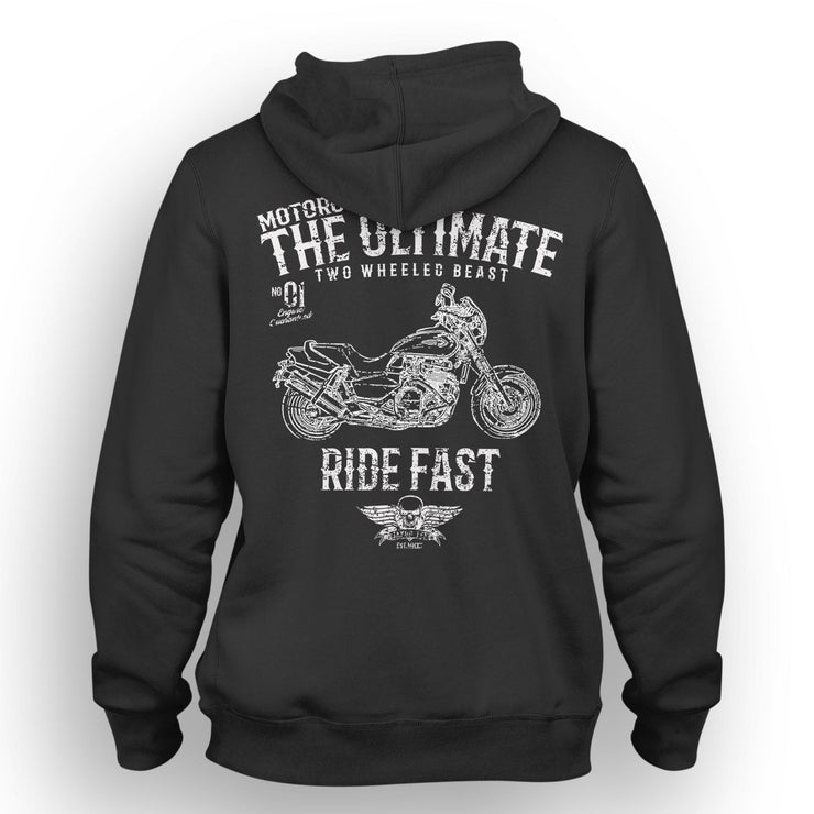 JL Ultimate Illustration For A Honda X4 1997 Motorbike Fan Hoodie