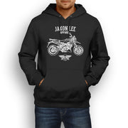 Jaxon Lee Illustration for a Aprilia Dorsoduro 900 Motorbike fan Hoodie