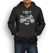 Jaxon Lee Illustration for a Aprilia RS125 2009 Motorbike fan Hoodie