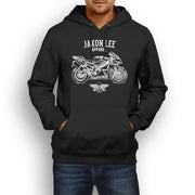 Jaxon Lee Illustration for a Aprilia RSV1000R Motorbike fan Hoodie